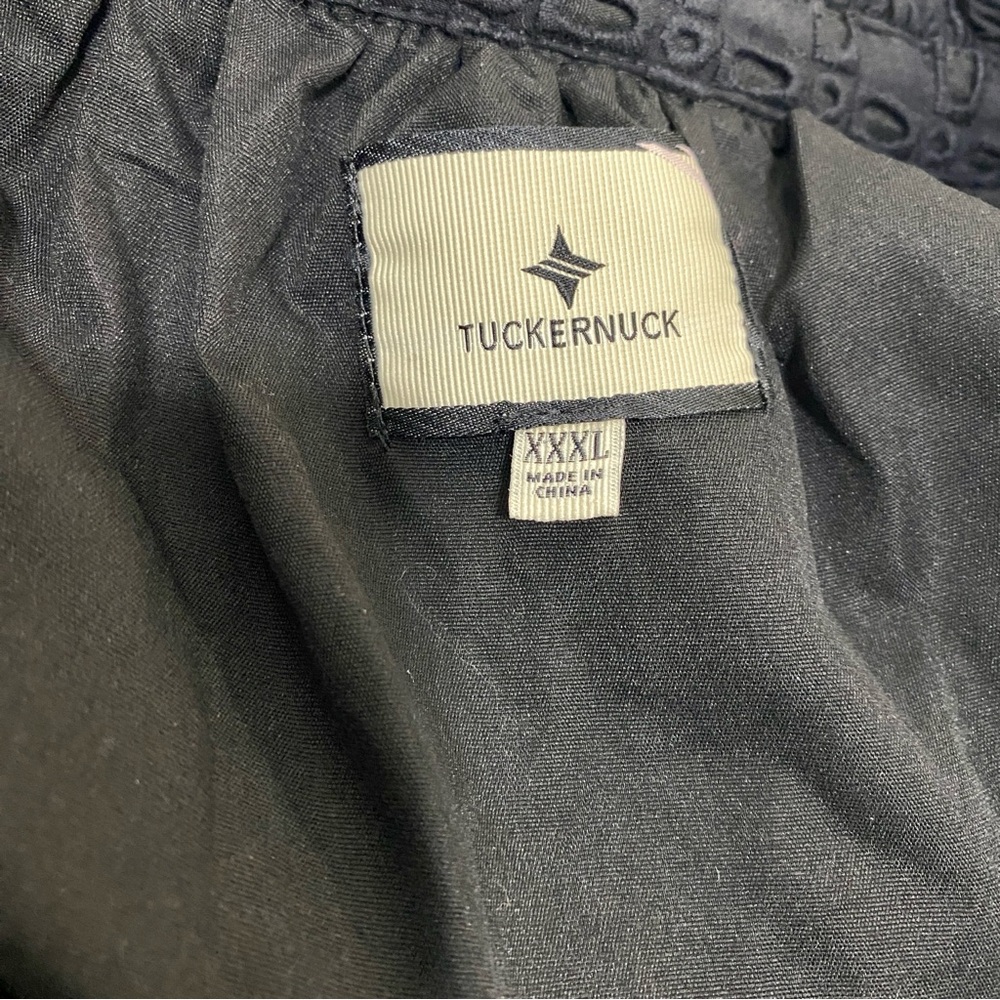Tuckernuck Black‎ Eyelet Crawford Dress, 100% Cotton, Size XXXL - Picture 4 of 6